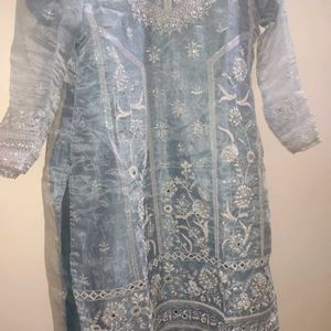 New Organza Pakistani Suit