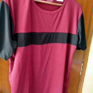 Maroon T Shirt For Men