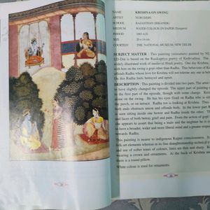 Panoramic Indian Painting Book For Class 12th