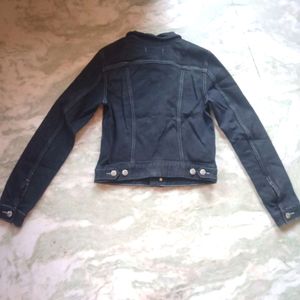 H&M Black Denim Jacket