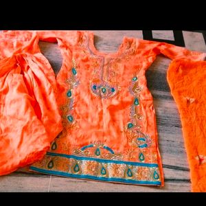 Embroidery Work Design Suit Pure Dupatta No Flaws