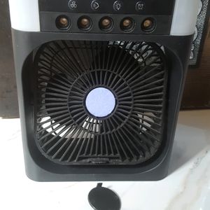 Portable Air Cooler Fan With Humidifier And Light