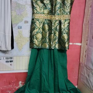 Green 💚 Fancy Lehenga Choli Set