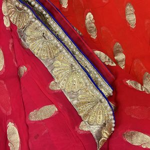 Multicolour Heavy Saree