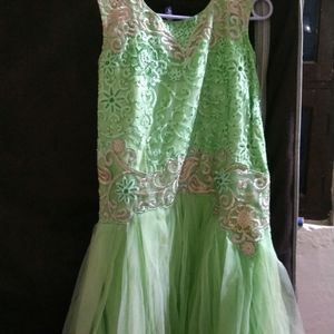 Beautiful Light Green Gown