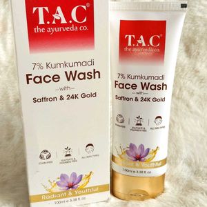 TAC Kumkumadi Gold Facewash