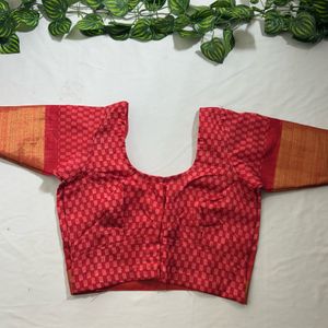 Red & Gold Blouse (Women)