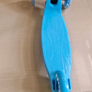 3 Wheels Blue Scooter For Kids