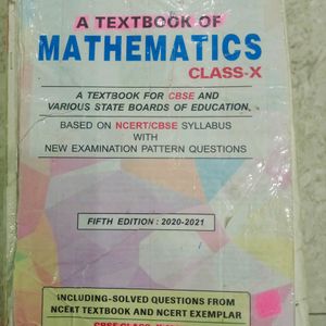 Class 10th Maths Refference Book (K.C Sinha)