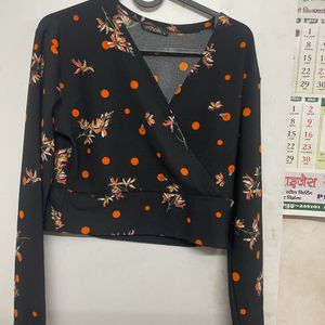 Autumn Wrap Up Long Sleeve Top