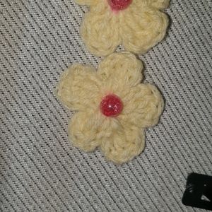 Crochet Small Hair Clips