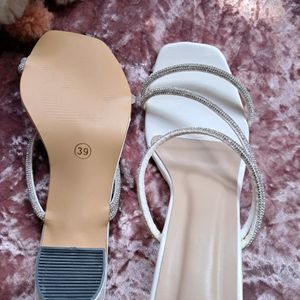 Mast& Harbour Women White Heels