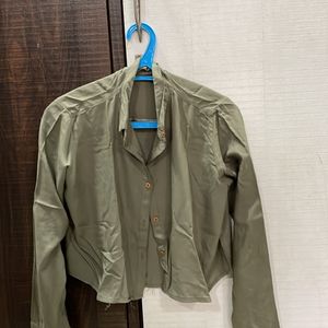 Olive Green Shirt