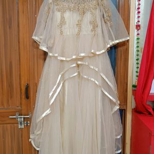 Wedding Wear Special Gown Two In One