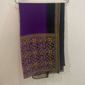 Purple Dupatta For Women