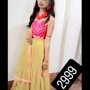 😱Wedding Haldi Lehenga 💕🔥