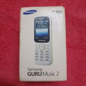 Samsung Guru Music 2 New Phone With Original Battery Charger