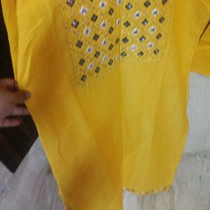 Mirror Work Kurta