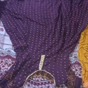 Cotton  Anarkali  Or Bell bottom  Sharara