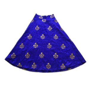 Embroidered Lengha Choli, "XL" Size