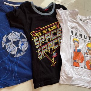 3 Tshirts For Boys