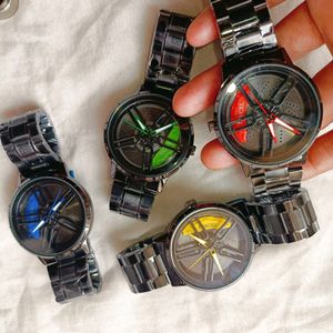 ROTATING GYRO WHEEL WATCH