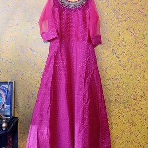 One Piece Gown With Dupatta