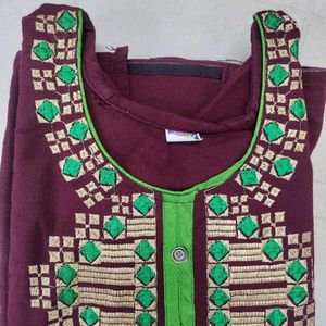 Winter Warm Kurti