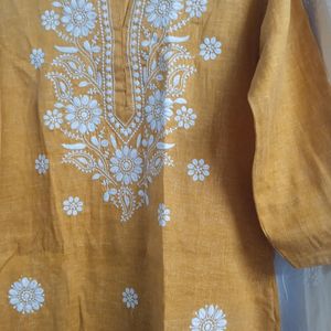 New Cotton Chikankari Kurta