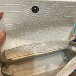 Off White Shoulder Bag