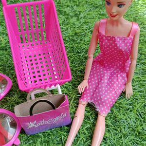 Shopping Doll Set