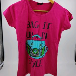 Pink Basic Tshirt