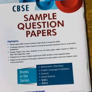 CBSE Sample Question Papers Class 10