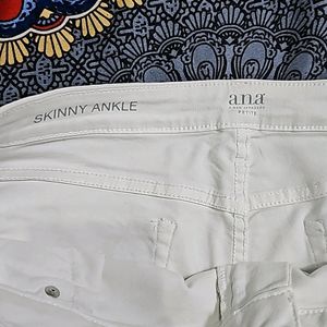 Denim White Mens Shorts Unsused