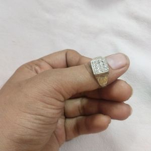 Pure Silver Ring For Men