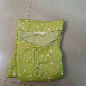 Green Polko Dot Dress