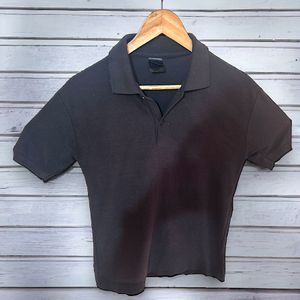 Unisex Polo Tshirt - Charcoal