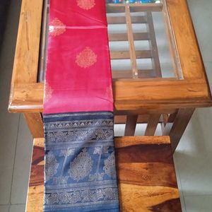 Mysore Silk Saree_foil Print