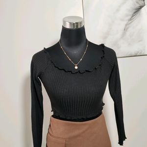 Shein Black Sexy Top🇸‌🇦‌🇱‌🇪‌24hrs