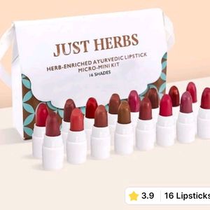 16 Shades Lipsticks