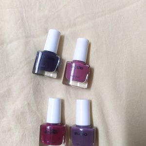 Combo Of 4 Amazing Nail Paints-Polish