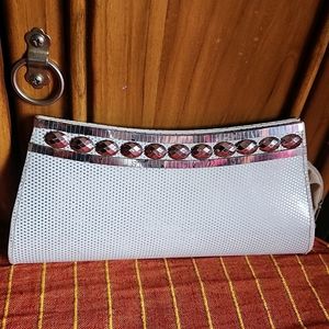 White, Silvery Clutch