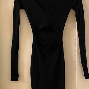 Black Stretchable, Bodycon Dress