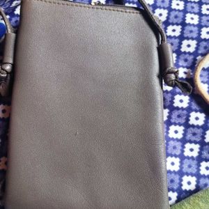 Gray Sling Bag