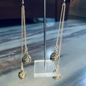 Super Long Double Chain Jhumki