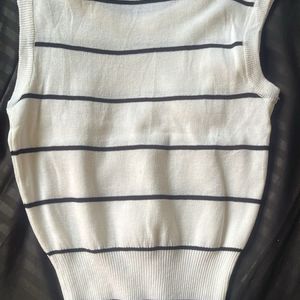 White striped top