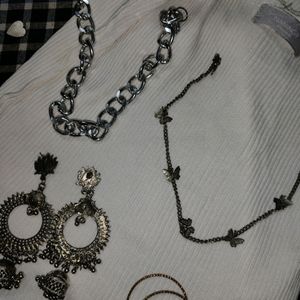 Earrings and pendants