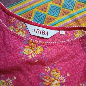 Biba New Pink Kurta