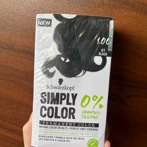 Schwarzkopf Simply Color Permanent Hair Colour, 0%