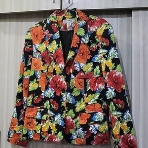 Floral Blazer